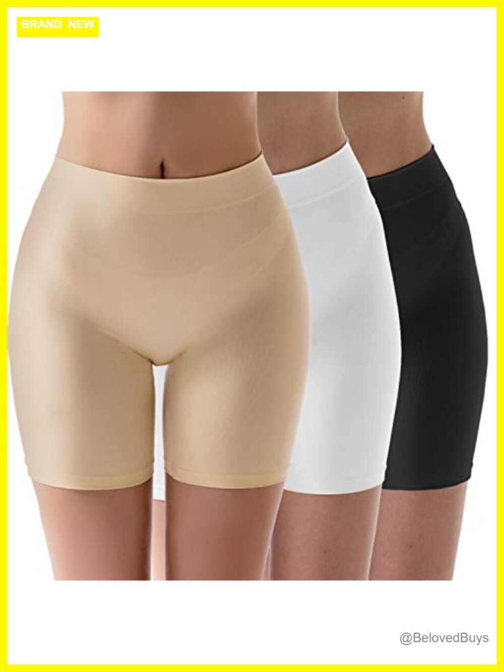 Women's Slip Shorts Anti Chafing Boyshorts Spandex Under Dress